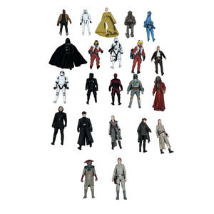 Star Wars The Force Awakens Action Figures Collectible Toys For Kids Lot of 22